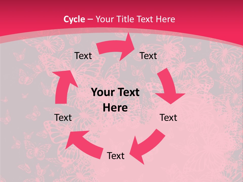 Grunge Decorative Romantic PowerPoint Template