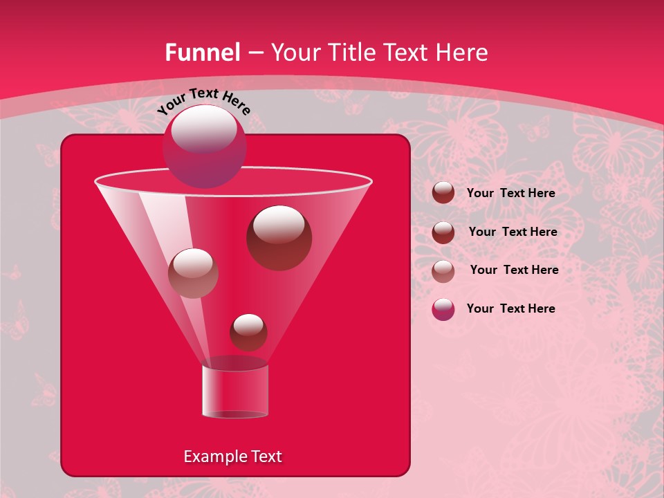 Grunge Decorative Romantic PowerPoint Template