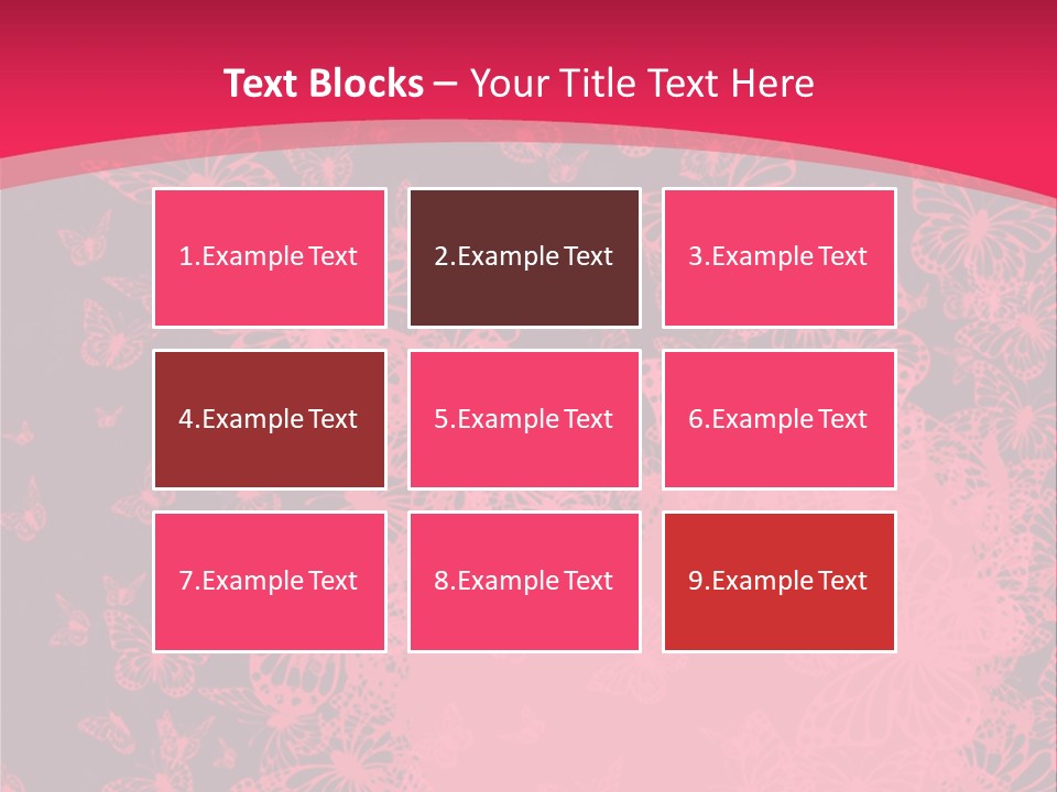 Grunge Decorative Romantic PowerPoint Template