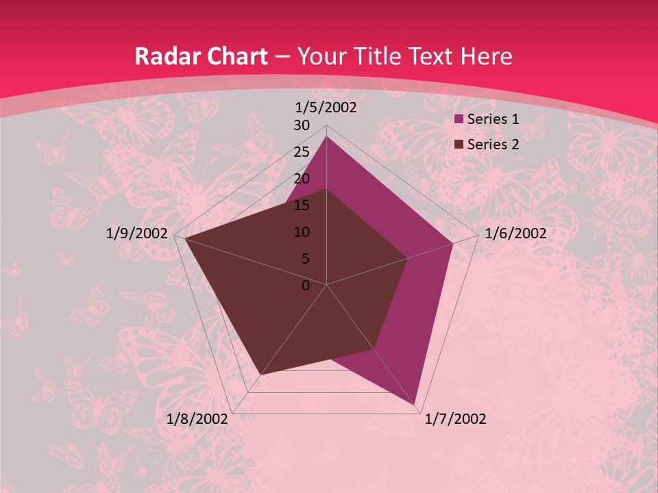 Grunge Decorative Romantic PowerPoint Template