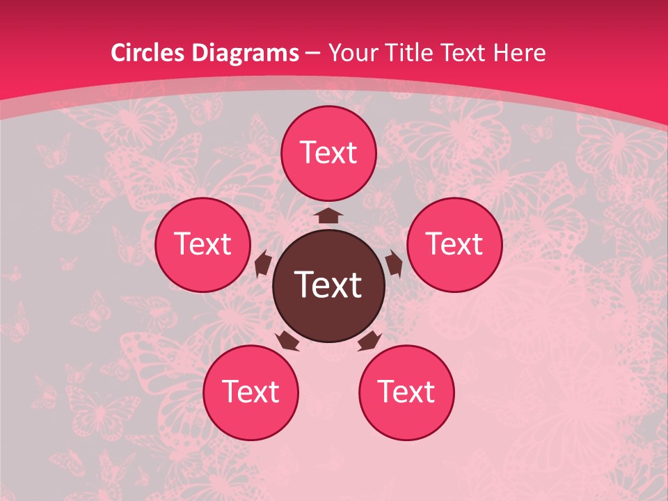 Grunge Decorative Romantic PowerPoint Template