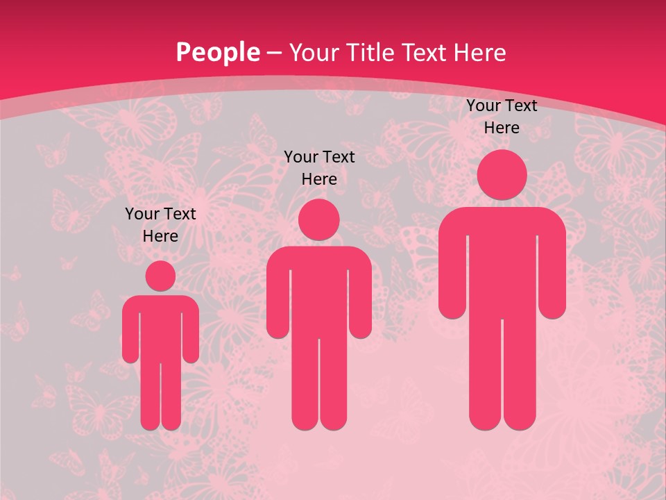 Grunge Decorative Romantic PowerPoint Template