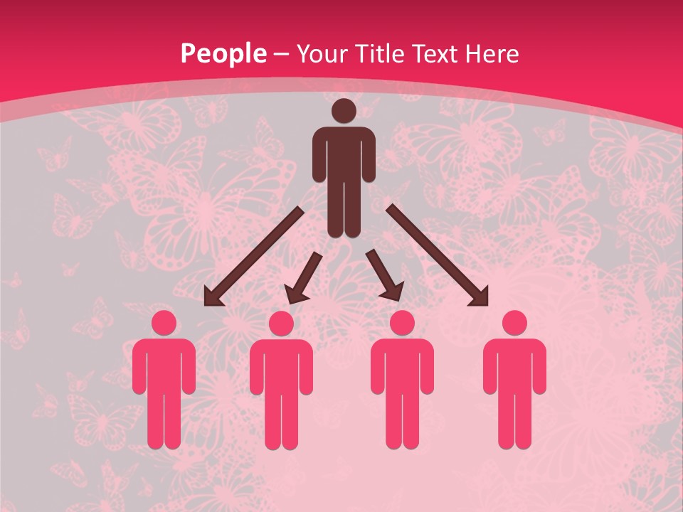 Grunge Decorative Romantic PowerPoint Template