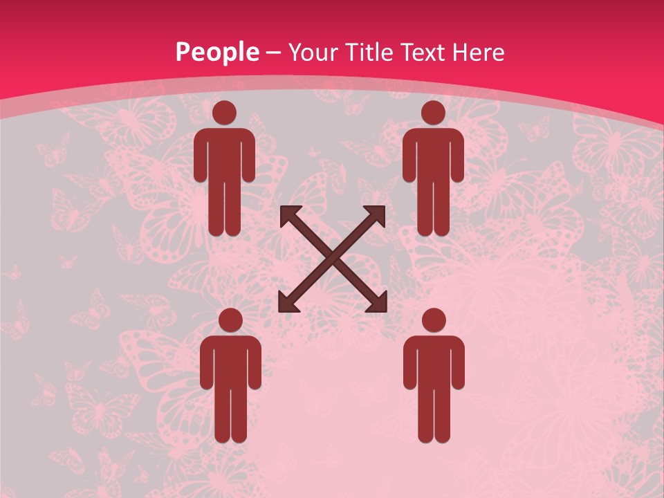 Grunge Decorative Romantic PowerPoint Template