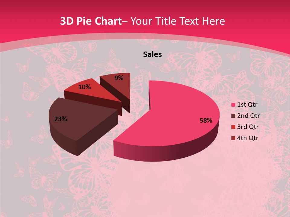Grunge Decorative Romantic PowerPoint Template