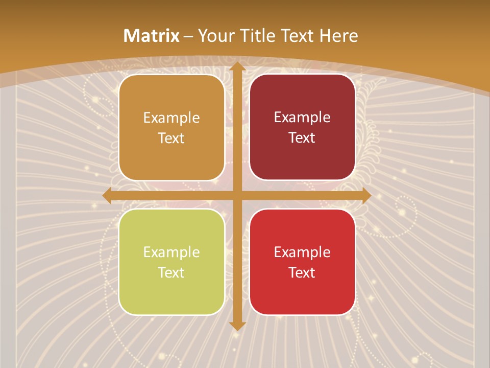 Gold Royal Antique PowerPoint Template