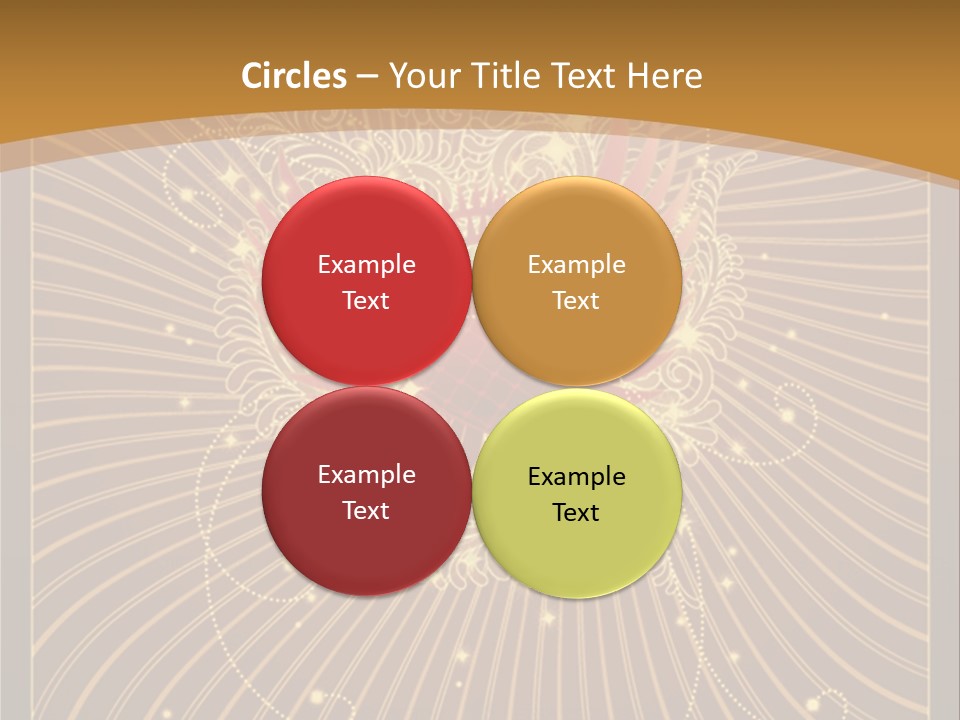 Gold Royal Antique PowerPoint Template