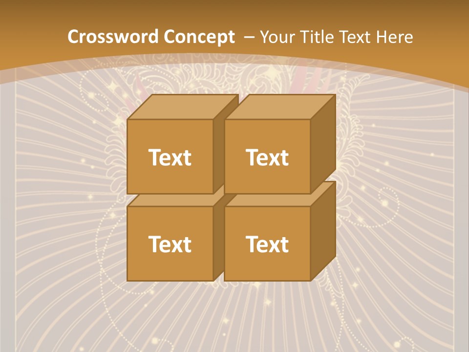 Gold Royal Antique PowerPoint Template