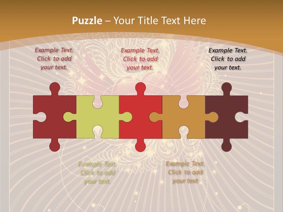 Gold Royal Antique PowerPoint Template