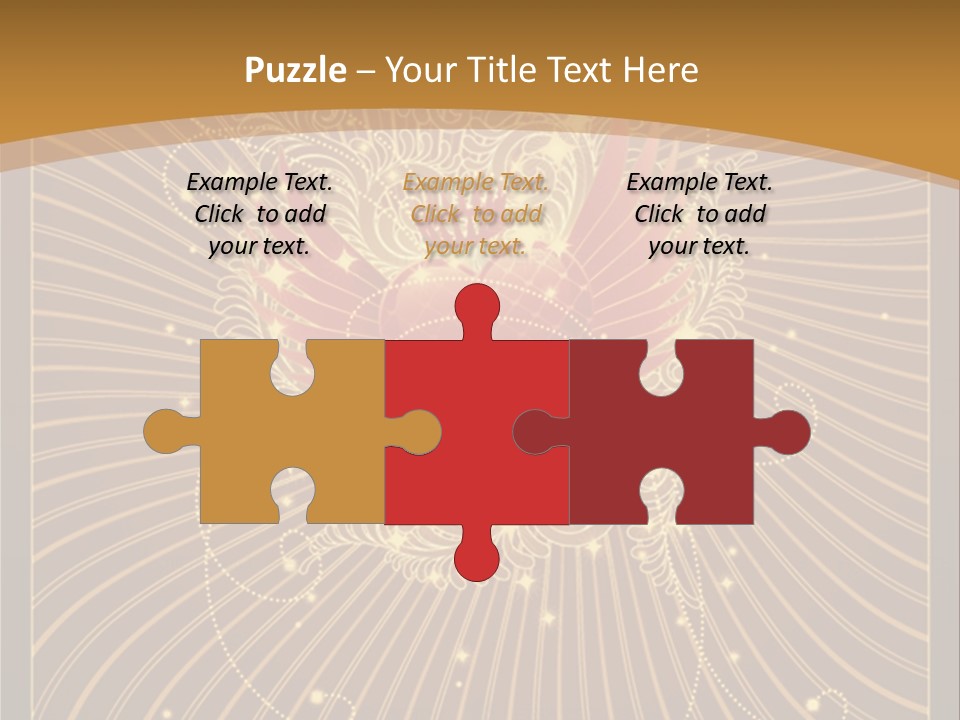 Gold Royal Antique PowerPoint Template