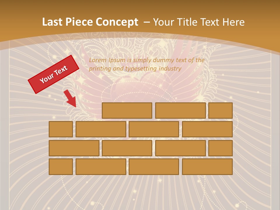 Gold Royal Antique PowerPoint Template