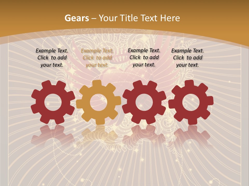 Gold Royal Antique PowerPoint Template