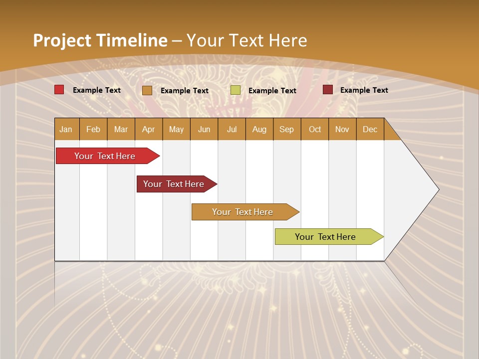 Gold Royal Antique PowerPoint Template