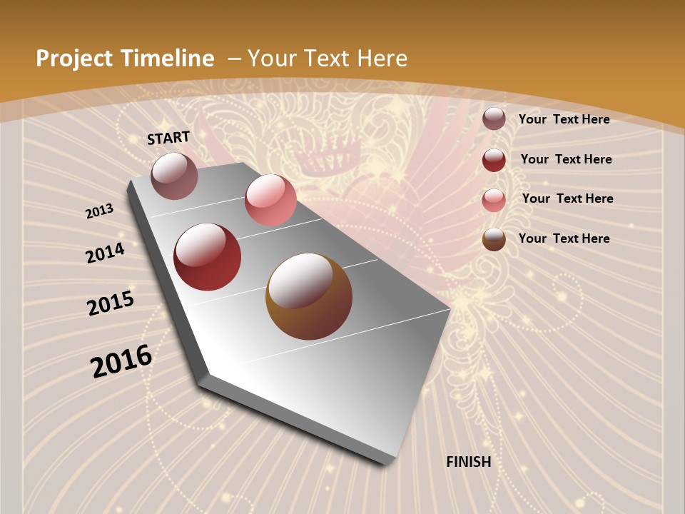 Gold Royal Antique PowerPoint Template