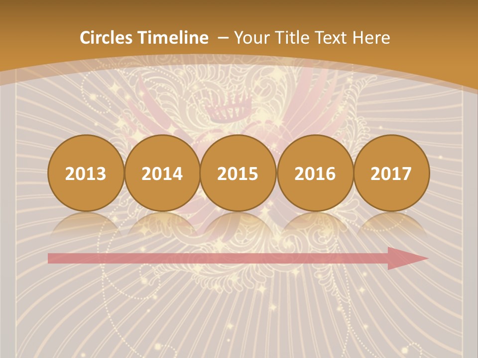 Gold Royal Antique PowerPoint Template