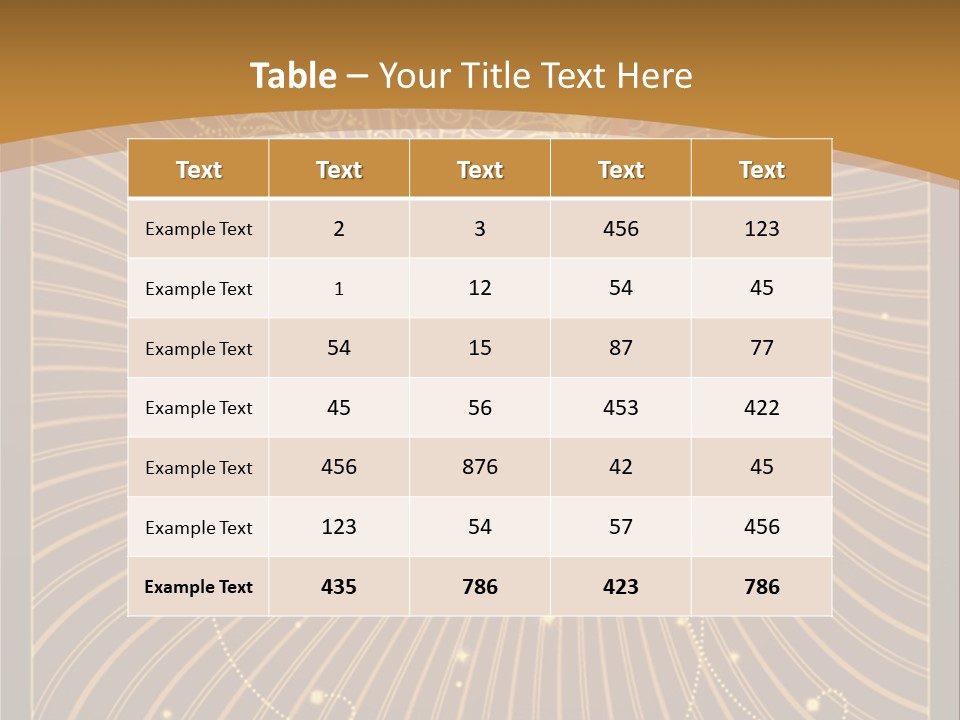 Gold Royal Antique PowerPoint Template