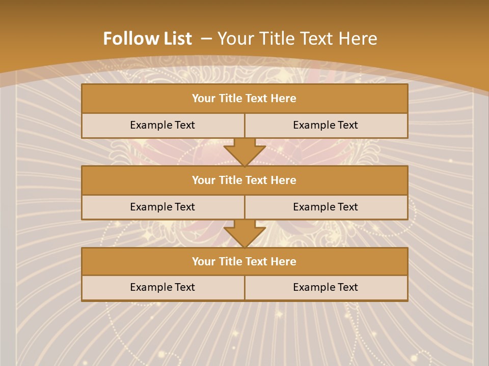 Gold Royal Antique PowerPoint Template