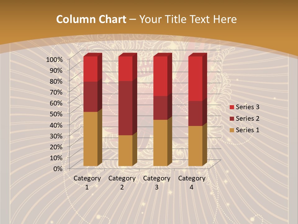 Gold Royal Antique PowerPoint Template