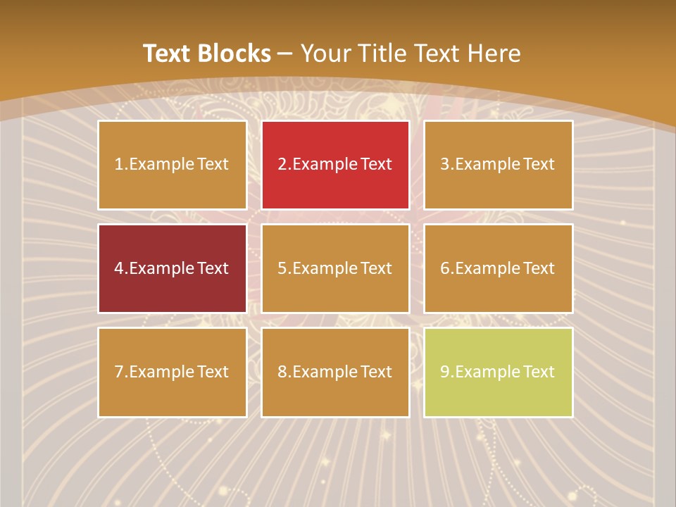 Gold Royal Antique PowerPoint Template