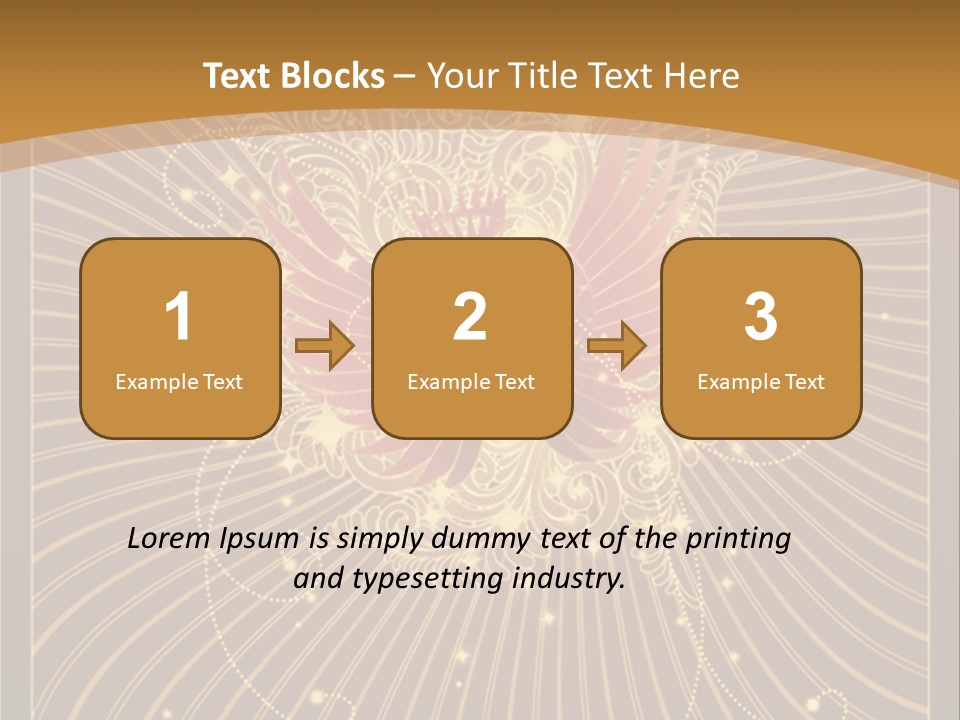 Gold Royal Antique PowerPoint Template