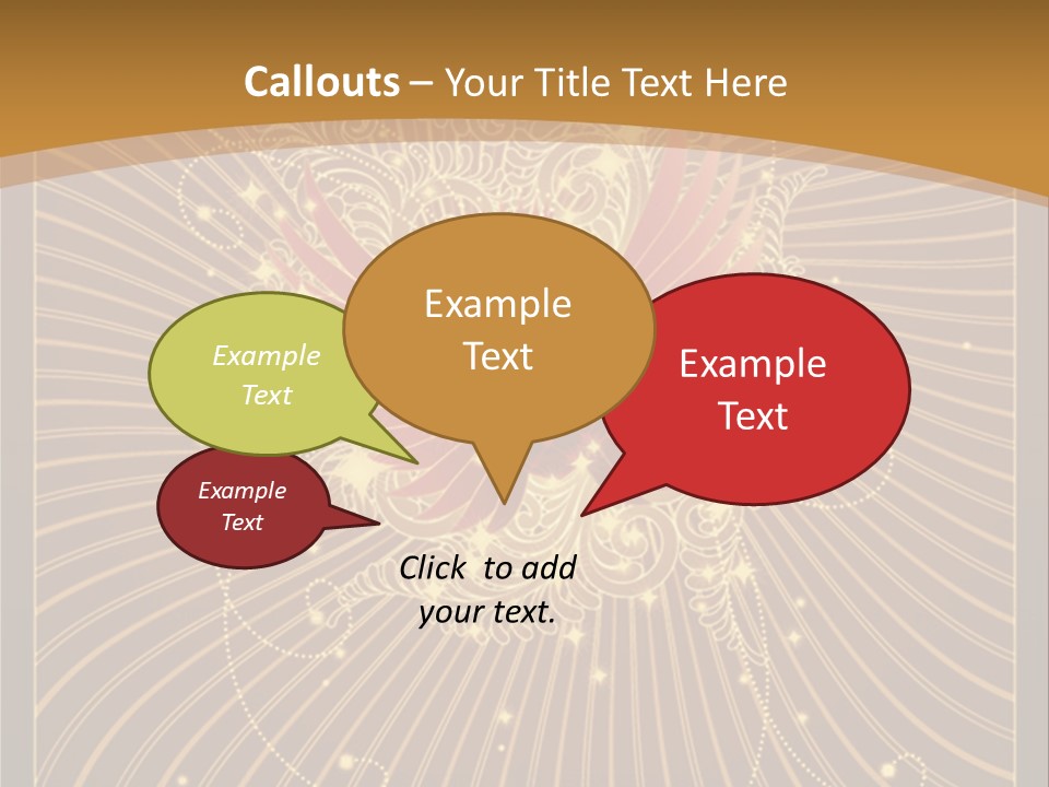 Gold Royal Antique PowerPoint Template