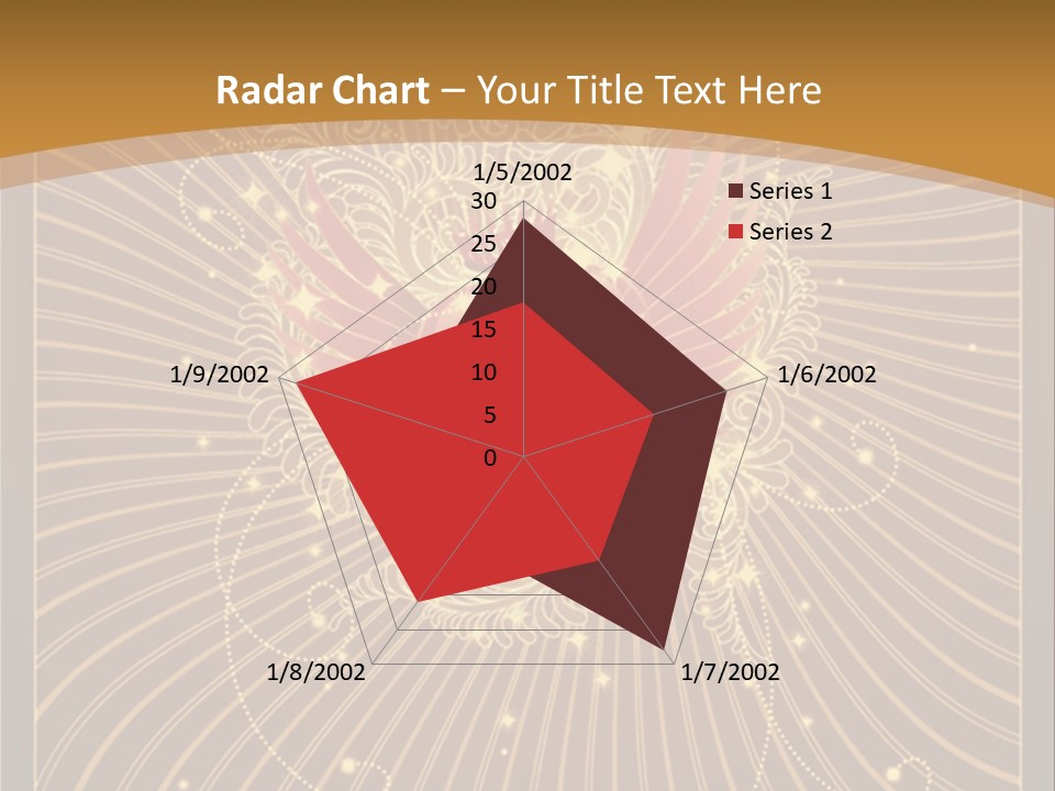 Gold Royal Antique PowerPoint Template