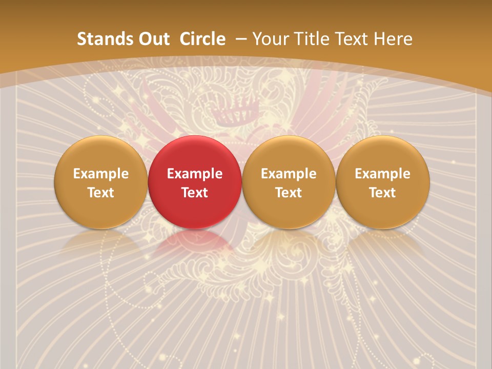 Gold Royal Antique PowerPoint Template