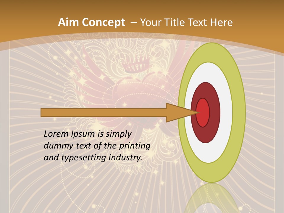 Gold Royal Antique PowerPoint Template