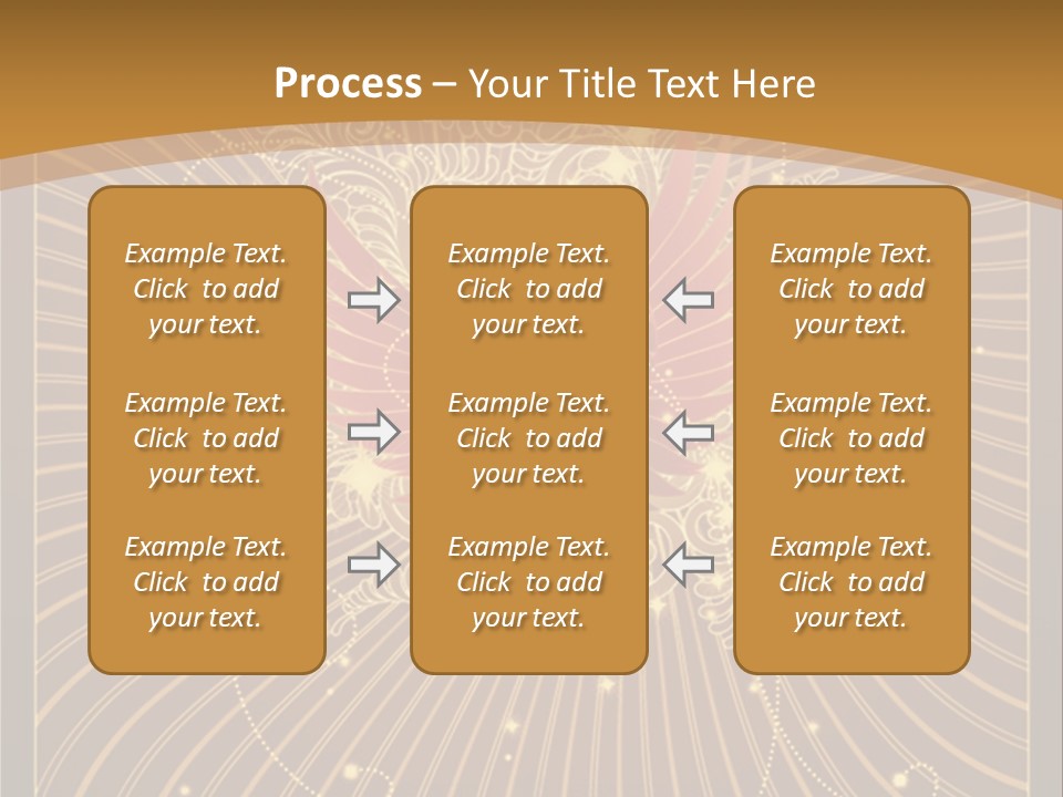 Gold Royal Antique PowerPoint Template