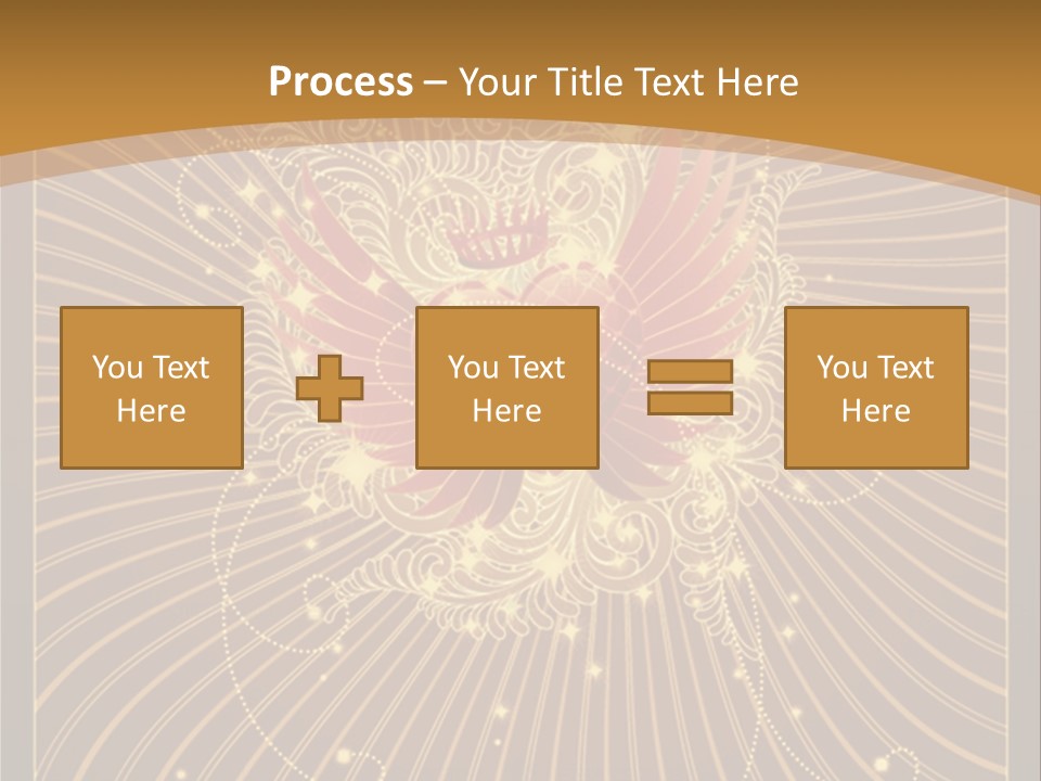 Gold Royal Antique PowerPoint Template