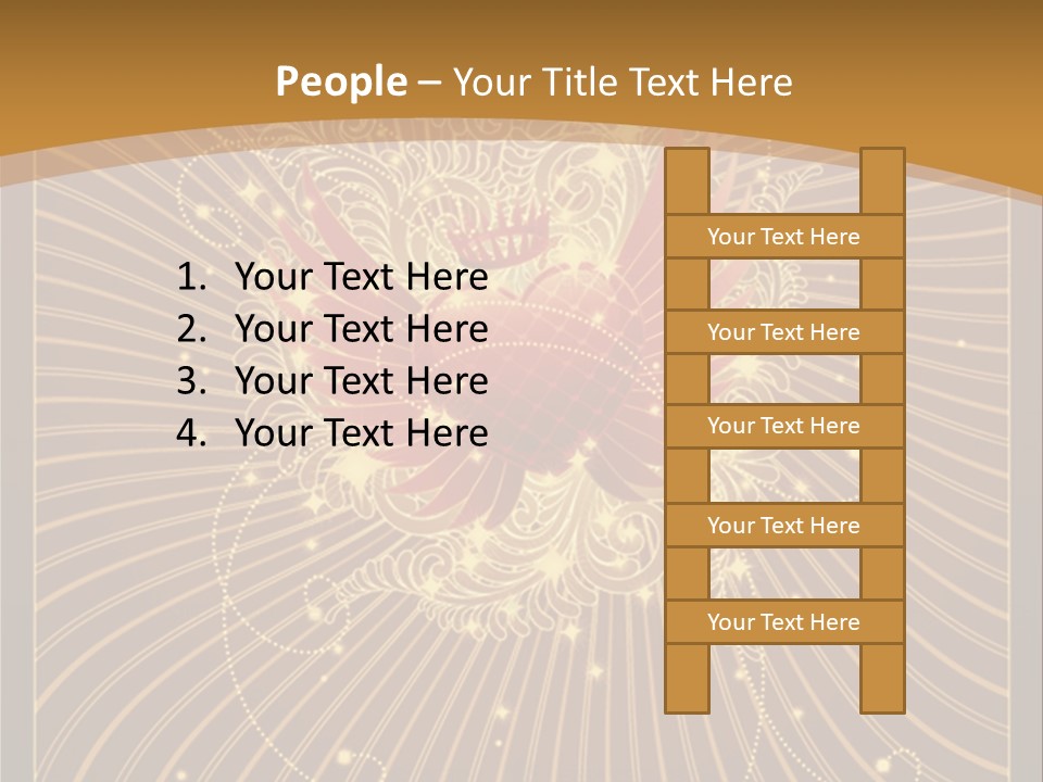 Gold Royal Antique PowerPoint Template