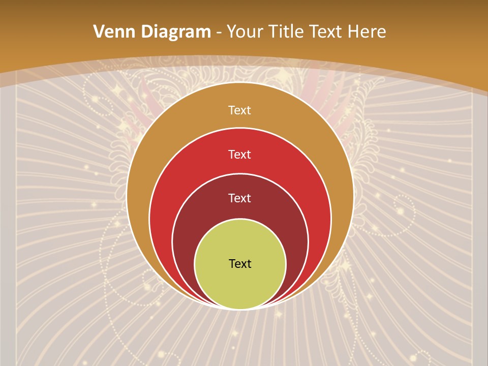 Gold Royal Antique PowerPoint Template