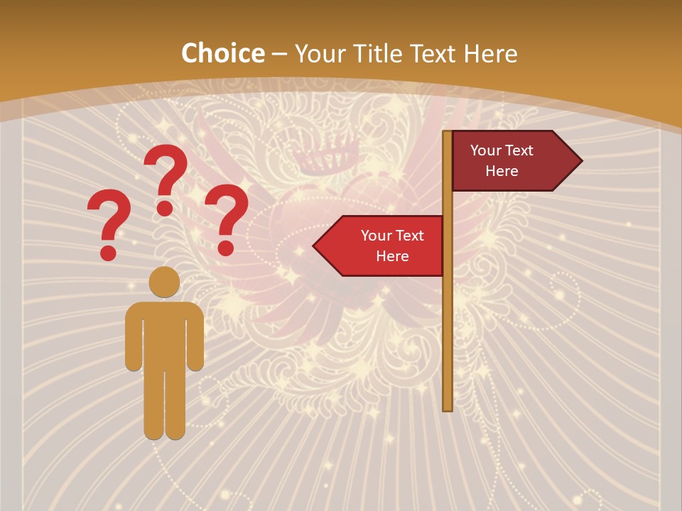 Gold Royal Antique PowerPoint Template