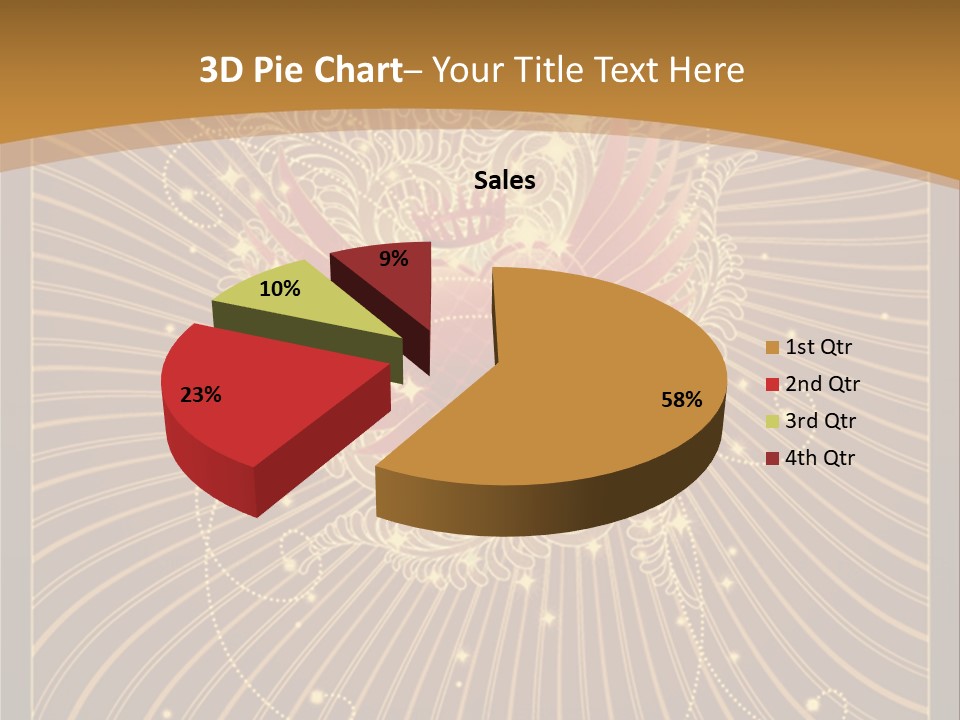 Gold Royal Antique PowerPoint Template