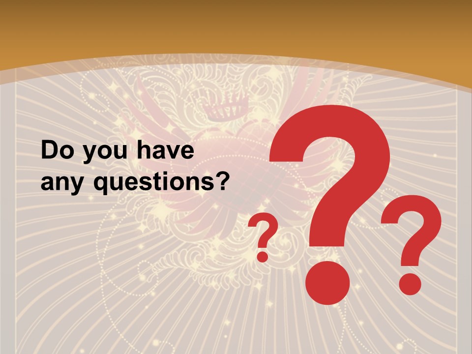 Gold Royal Antique PowerPoint Template