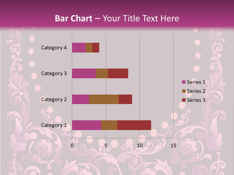Nature Swirl Corner PowerPoint Template