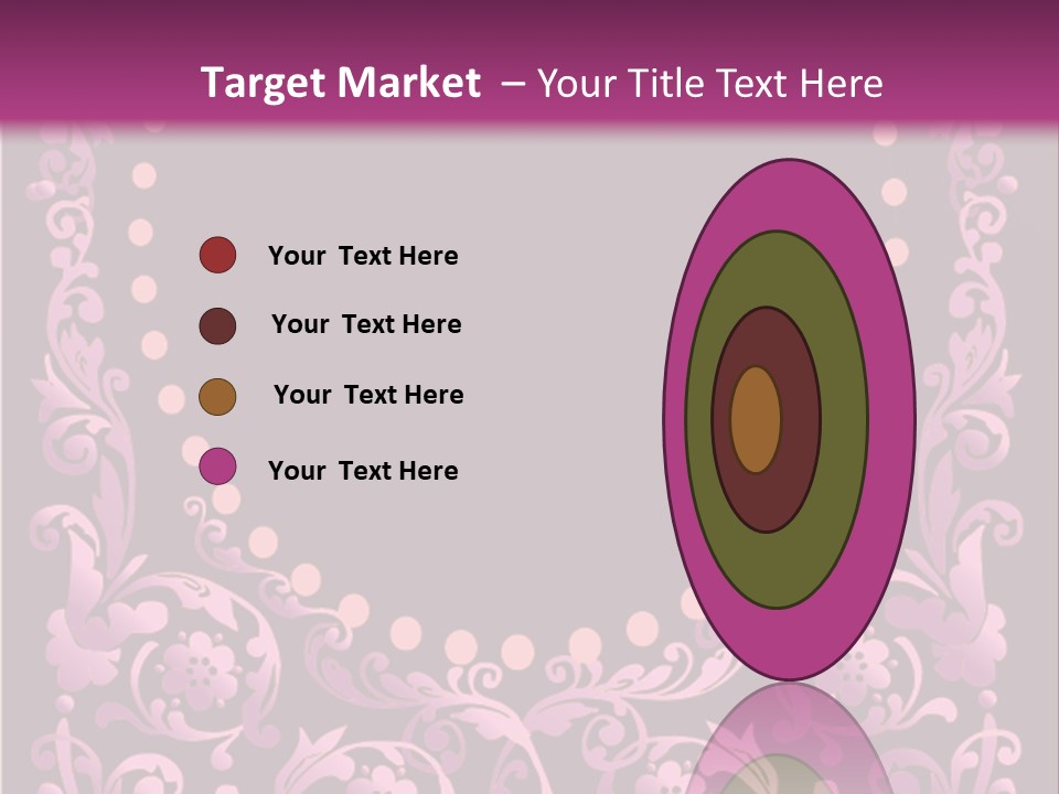 Nature Swirl Corner PowerPoint Template