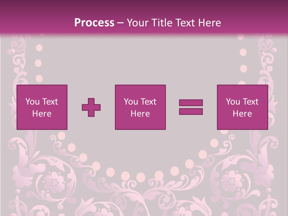 Nature Swirl Corner PowerPoint Template