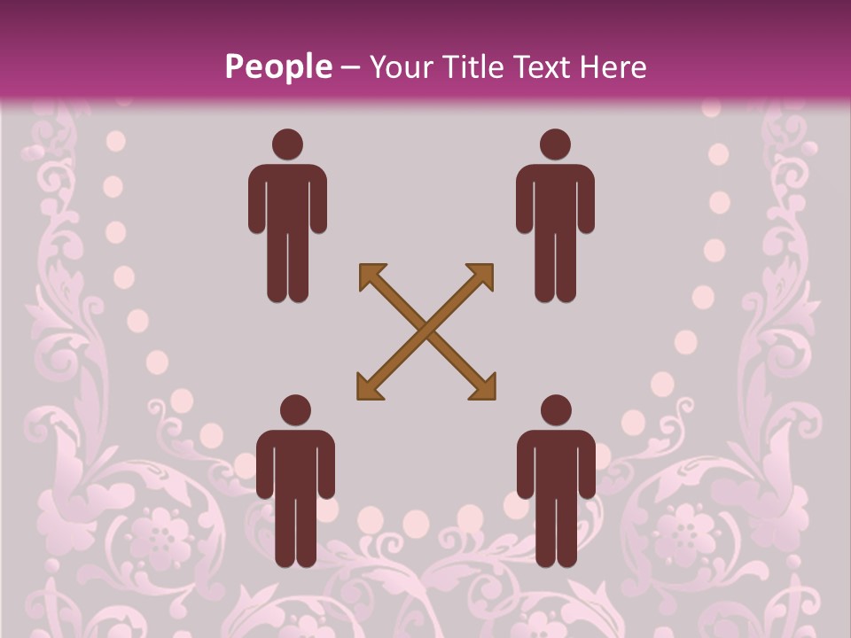 Nature Swirl Corner PowerPoint Template