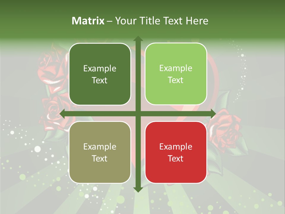 Leaf Vector Design PowerPoint Template