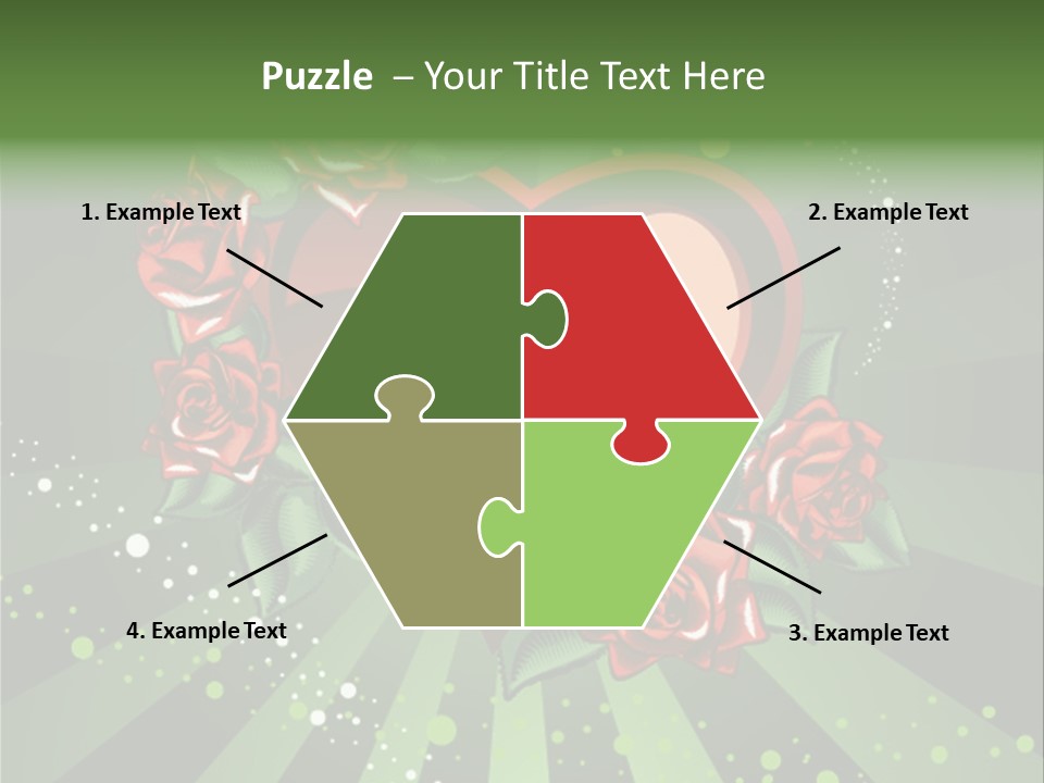 Leaf Vector Design PowerPoint Template