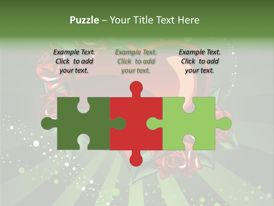 Leaf Vector Design PowerPoint Template