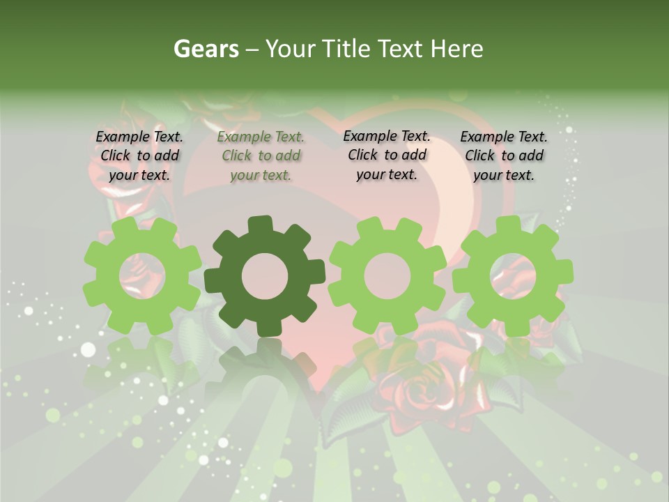 Leaf Vector Design PowerPoint Template