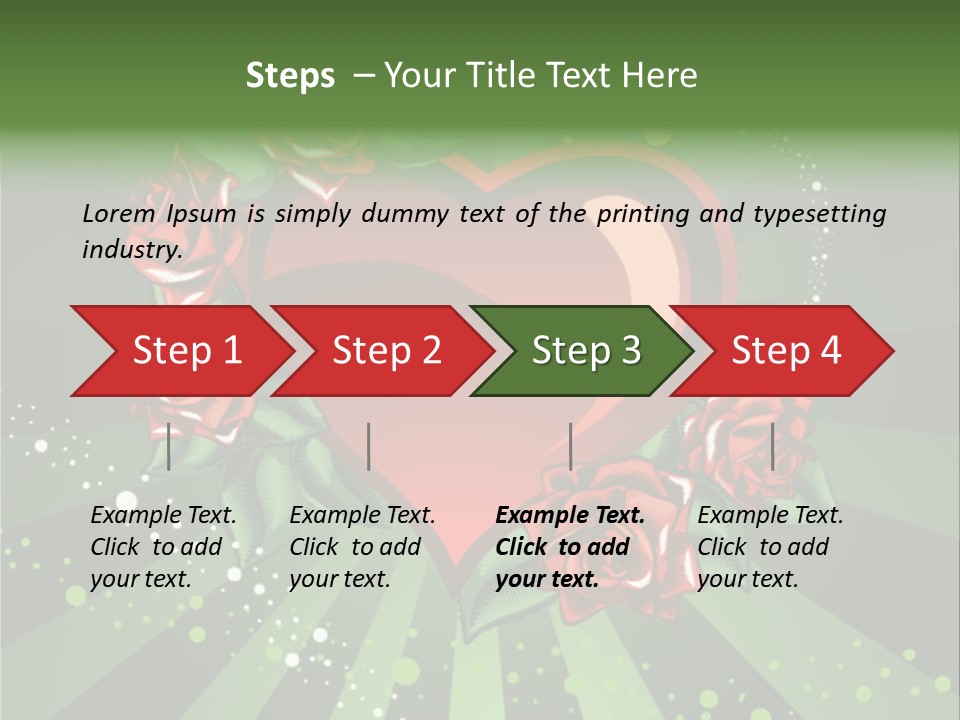 Leaf Vector Design PowerPoint Template