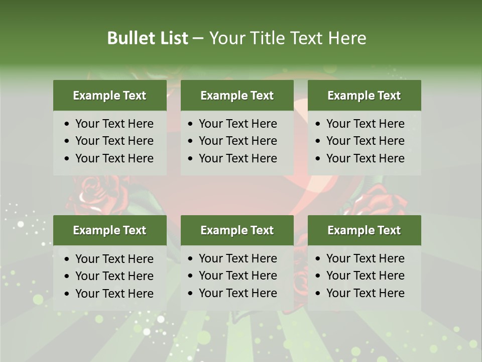 Leaf Vector Design PowerPoint Template