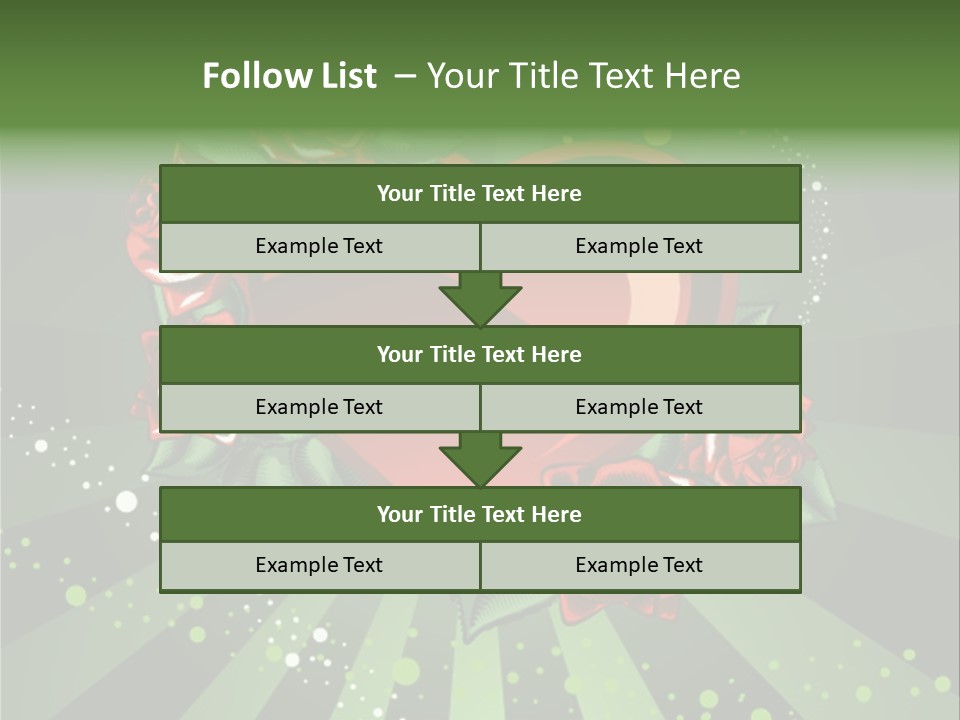 Leaf Vector Design PowerPoint Template