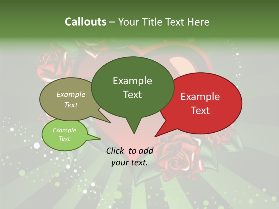 Leaf Vector Design PowerPoint Template