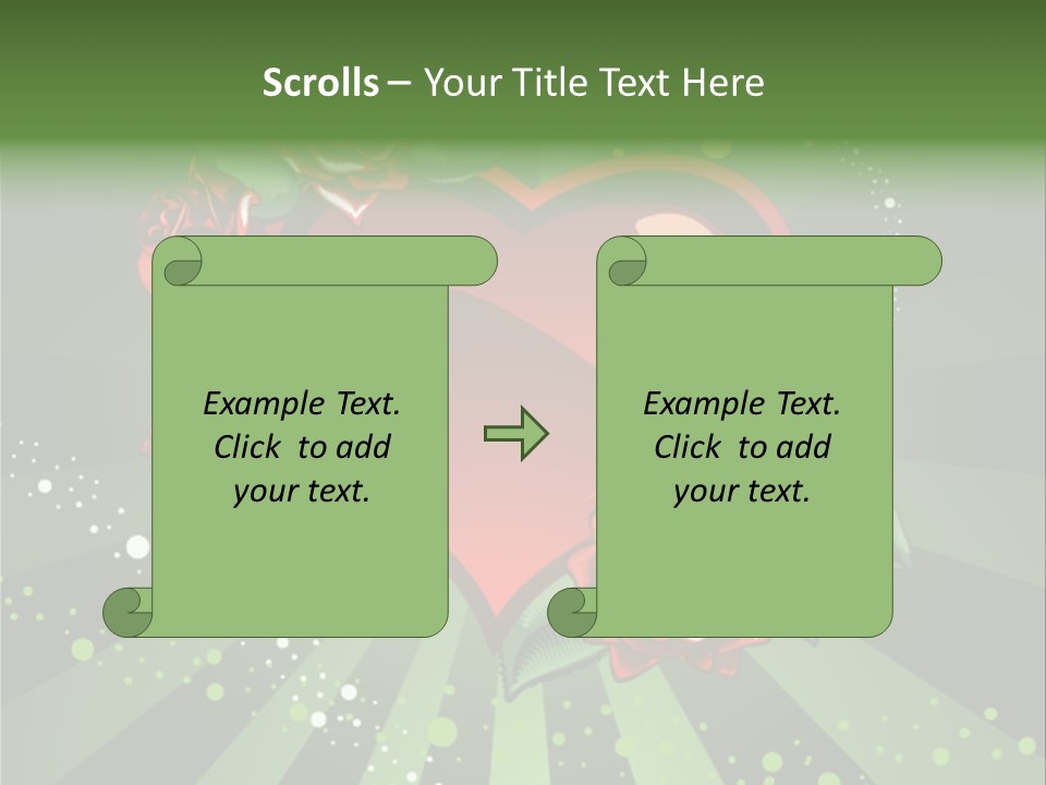 Leaf Vector Design PowerPoint Template