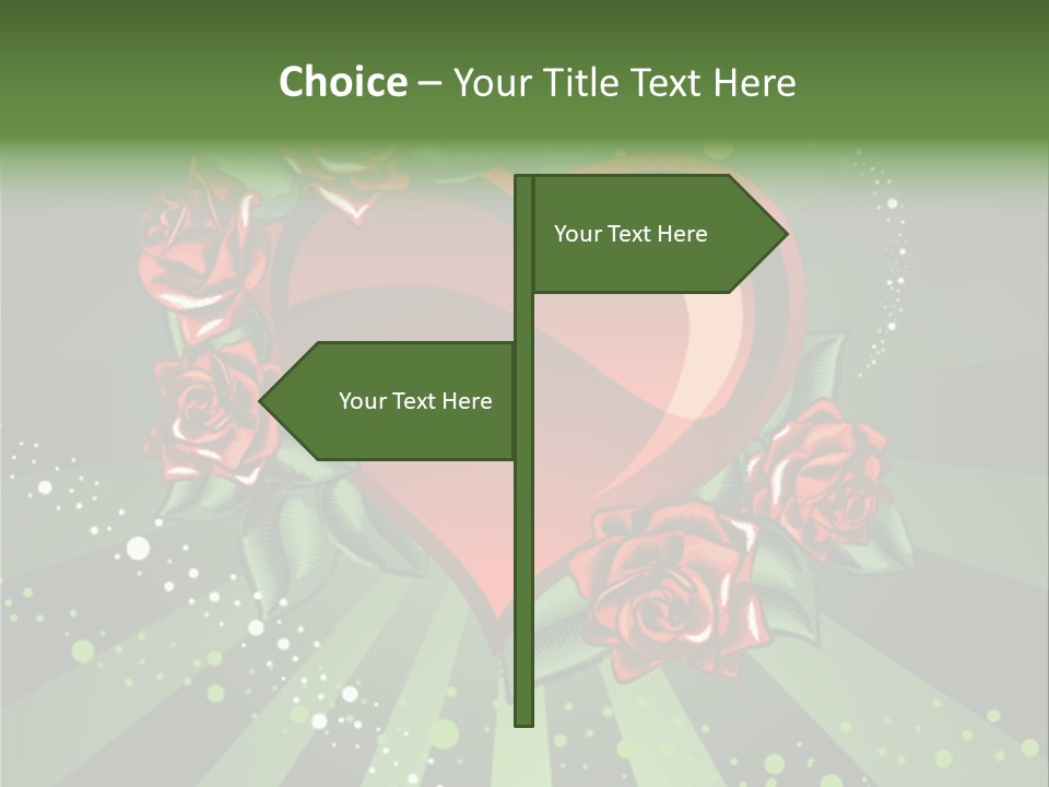 Leaf Vector Design PowerPoint Template