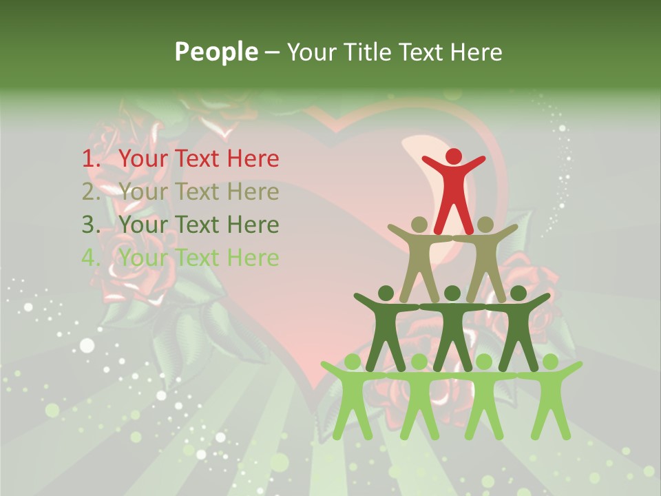 Leaf Vector Design PowerPoint Template